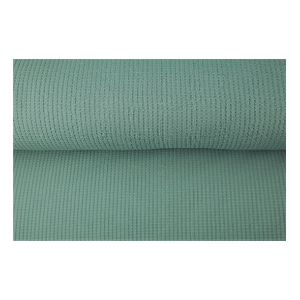 Vaffel jersey stvet petrol