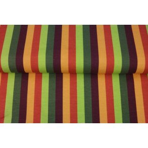 Retro striber i grn og brun