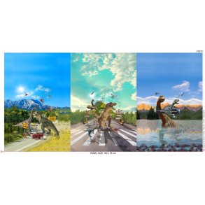 Dinosaurusser p� vej