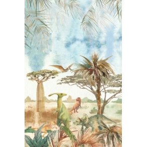 Dinosaurer i lyse farver 1