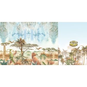 Dinosaurer i lyse farver