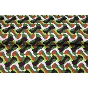 Blger orange og grnne farver