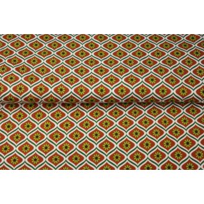 Blomstermnster i brune farver