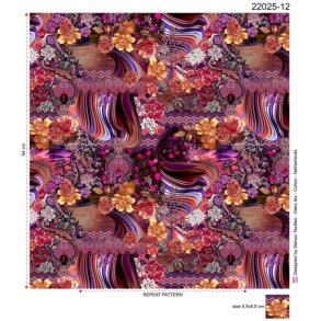 Lilla og gyldne farver