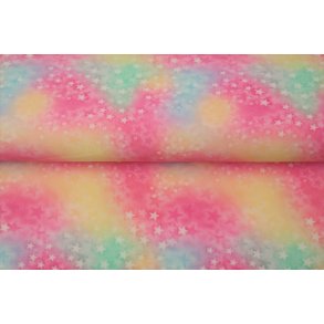 Stjerner p multifarvet bund