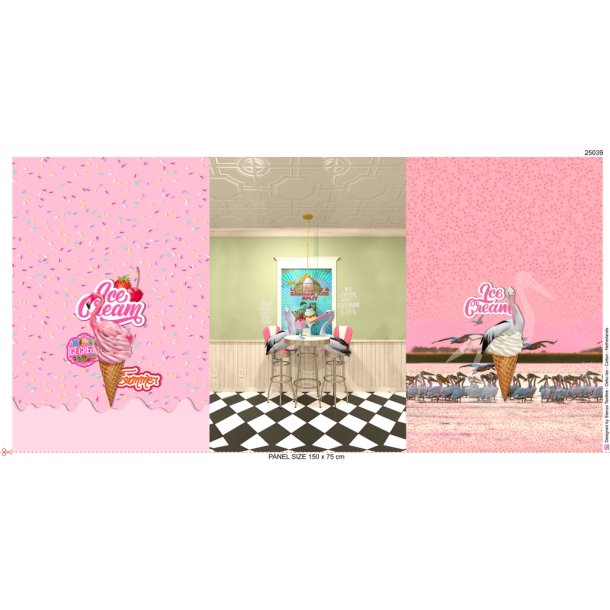 Pink Diner panel