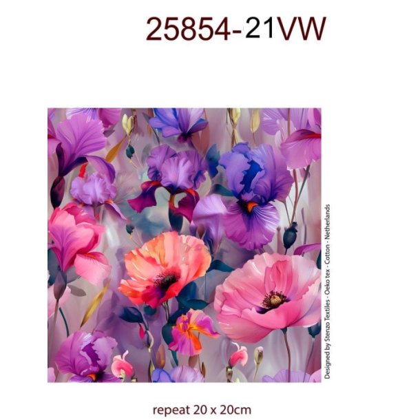 Blomster lilla farver