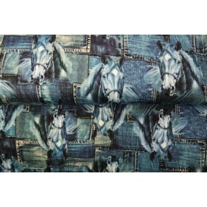 Heste p denim