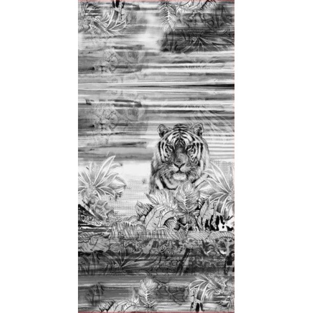 Tiger sort/hvid
