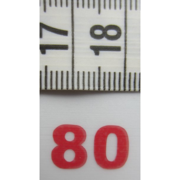 Strrelse 80 5 stk