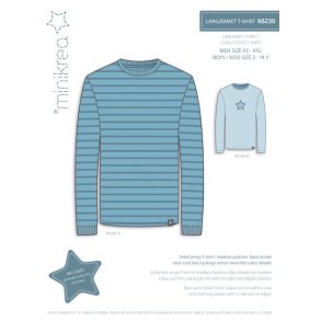 Langrmet T-shirt drenge og mnd