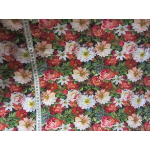 Rde og hvide blomster rest 3 m