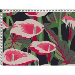 Cannaer i lyserd rest 230 cm