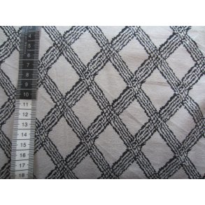 Viskosejersey med gitter