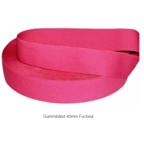 Elastik 40 mm fuchsia