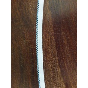 Kant elastik med lysebl tunger