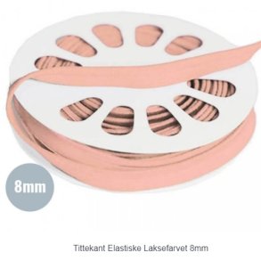 Tittekant laksefarvet elastisk