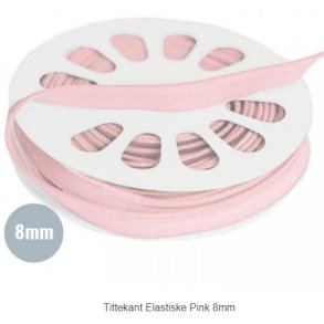 Tittekant lyserd elastisk