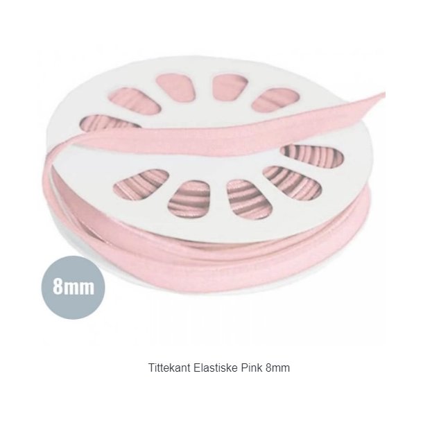 Tittekant lyserd elastisk
